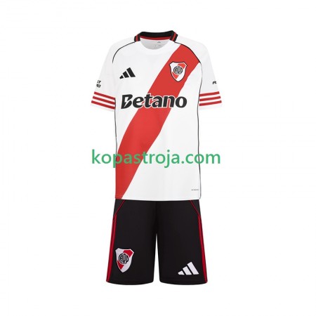 Billiga Fotbollströjor CA River Plate Barn Hemma tröja 2025/26 Kortärmad